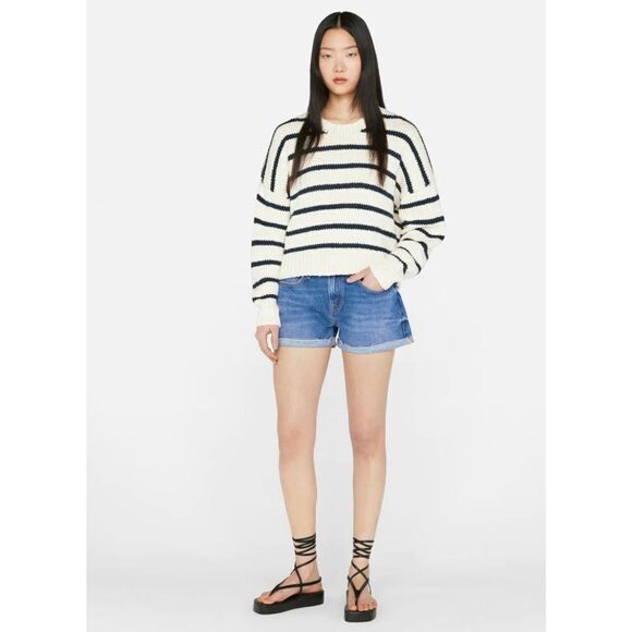 Frame Denim Le Grand Garçon Denim Shorts